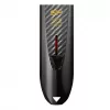 Silicon Power Blaze B25 32GB USB 3.2 Gen 1 Flash Drive, Retractable Connector, Black