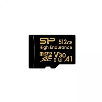 Silicon Power Golden Series 64GB microSDXC Memory Card, UHS-I U3, V30, A1, Up to 100 MB/s Read, 80 MB/s Write, with SD Adapter