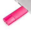 Silicon Power SP016GBUF2U05V1H 16GB USB 2.0 Flash Drive, Retractable USB-A, Navy Blue