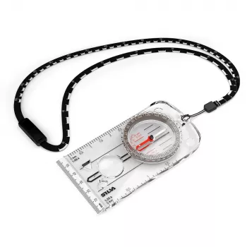Silva 3NL-360 Baseplate Compass 360° with Luminous Markings and Magnifying Lens