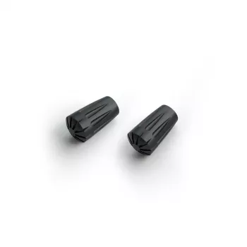 Silva Running & Trekking Rubber Paws Pole Tips (Pair) - Black, 11-12mm