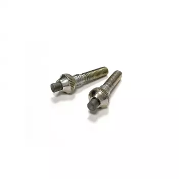Silva Tungsten Carbide Trekking Pole Tips (Pair) - Universal Screw-on Replacement