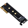 SilverStone ECM25-V2 M.2 NVMe SSD to PCIe Gen3 x4 Adapter Card with Full-Height and Low-Profile Brackets