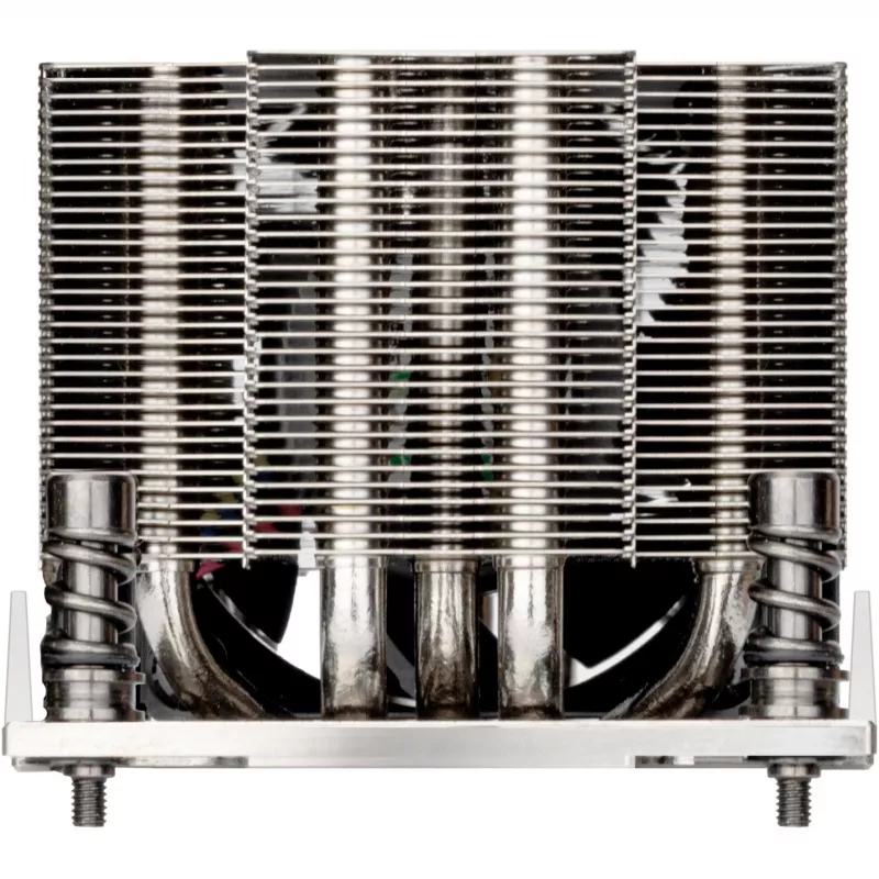 SilverStone SST-XE02-TR5B Low Profile CPU Cooler, 60mm Fan, Black Aluminum, Copper Base, Intel LGA1150/1151/1155/1156, PWM, 65W TDP