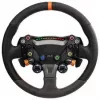 Simagic Zeus Sport Steering Wheel - 300mm Suede Leather Rim, CNC Aluminum, RGB Buttons, Dual Carbon Fiber Magnetic Shifters, Wireless, 50mm QR