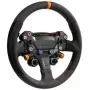 Simagic Zeus Sport Steering Wheel - 300mm Suede Leather Rim, CNC Aluminum, RGB Buttons, Dual Carbon Fiber Magnetic Shifters, Wireless, 50mm QR