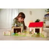 SIMBA-DICKIE Farm with Accessories – Large Farmyard Playset with Barn, Stable, Farmer, Animals & Feeding Tools for Kids Aged 3-8