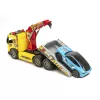 SIMBA-DICKIE Giant Tow Truck with Lights, Sounds, Movable Crane & Winch – Toy Rescue Vehicle for Kids 3+