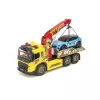 SIMBA-DICKIE Giant Tow Truck with Lights, Sounds, Movable Crane & Winch – Toy Rescue Vehicle for Kids 3+