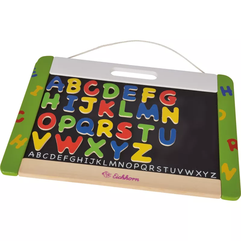SIMBA-DICKIE MAULstandard Magnetic Whiteboard 60 x 40 cm, Silver Aluminum Frame, Wall-Mountable, Dry-Erase, with Pen Tray