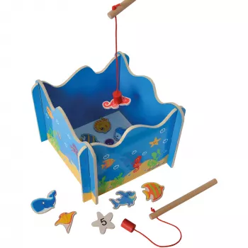 SIMBA-DICKIE Magnetic Fishing Game (16 Pieces)