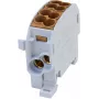 SIMET SCB 25 Al/Cu 80A 1-Pole Branch Distribution Block Brown 81501015