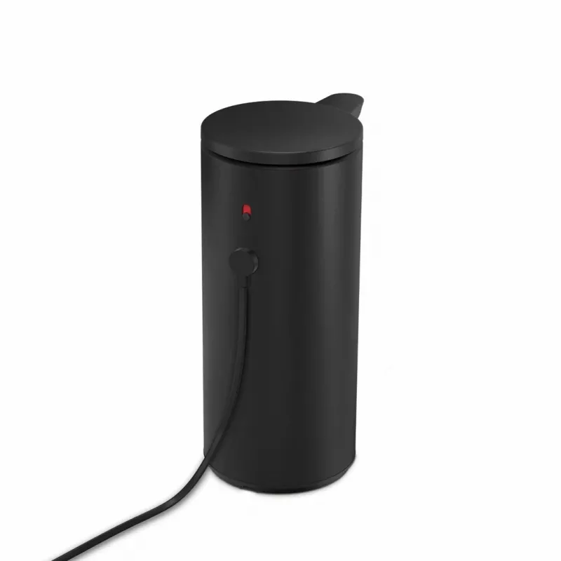 simplehuman ST1084 Sensor Soap Dispenser, Black Stainless Steel, 266 ml, Touchless Automatic, Infrared Motion Sensor, Adjustable Volume, Clog-Free Pump, Fingerprint-Proof