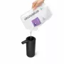 simplehuman ST1084 Sensor Soap Dispenser, Black Stainless Steel, 266 ml, Touchless Automatic, Infrared Motion Sensor, Adjustable Volume, Clog-Free Pump, Fingerprint-Proof
