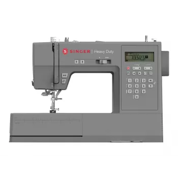 Singer Heavy Duty Sewing Machine HD6705C Rechargeable 200 Stitches Grey