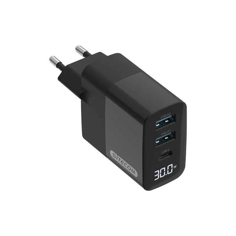 Sitecom CH-1001 Universal Charger, USB-C, Black