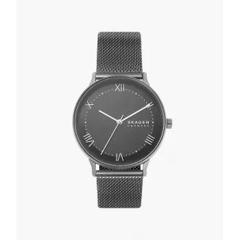 Skagen Holst Men's Quartz Watch SKW6624 40mm Stainless Steel Mesh Grey