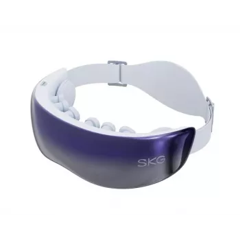 SKG KS700-E Eye Massager with Air Pressure, Heat & Bluetooth – White