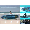 SKT ASIATICUS Inflatable Stand-Up Paddle Board 350x89x15 cm Yoga