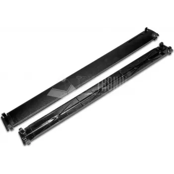 Wirewin 1U Screwless Blanking Panel Black RAL9005 (BP 1U BL SL)