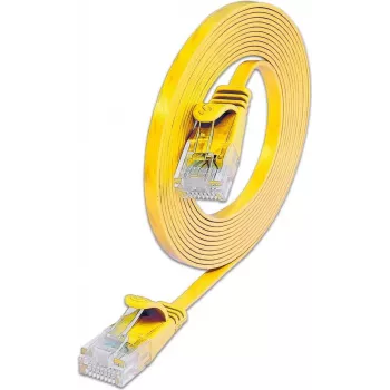 Wirewin Cat.6 U/UTP Slim Ethernet Patch Cable, 2m, Yellow PKW-SLIM-KAT6 2.0 GE