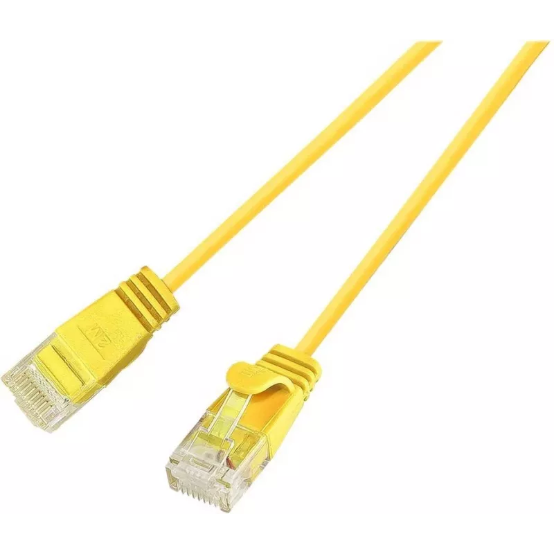 Wirewin Cat.6 U/UTP Slim-Light Patch Cable, 0.5m, Yellow PKW-LIGHT-K6 0.5 GE