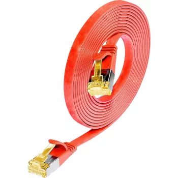 Wirewin Cat6a Slim Ethernet Patch Cable U/FTP 0.25 m Red PKW-STP-SLIM-K6A 0.25 RT