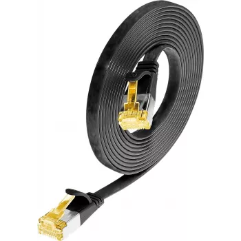Wirewin Cat6a U/FTP Slim Patch Cable RJ45 1m Black PKW-STP-SLIM-K6A 1.0 SW