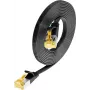 Wirewin Cat6a U/FTP Slim Patch Cable RJ45 1m Black PKW-STP-SLIM-K6A 1.0 SW