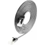 Wirewin Light Patch Cable Round U/FTP Cat 6a Black 0.5m Slim Flexible PoE (PKW-LIGHT-STP-K6A 0.5 SW)