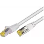 Wirewin PKW-PIMF-KAT6A 15.0 WS Cat6a S/FTP Network Patch Cable, 15 m, White