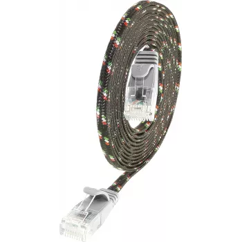 Wirewin PKW-TOUGH-K6 3.0 Cat.6 Slim Tough Patch Cable, U/UTP, 3m, Grey
