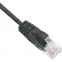 Wirewin SLIM UL6 10 SW - Cat.6 SLIM-Light Patch Cable, U/UTP, 10 m, Black PKW-LIGHT-K6 10.0 SW