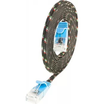 Wirewin SLIM UT6 10 BL - Cat.6 Slim-Tough Patch Cable, U/UTP, 10 m, Blue (PKW-TOUGH-K6 10.0 BL)
