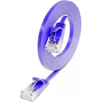 Wirewin Triotronik Cat 6 2m U/UTP RJ45 Patch Cable, Slim, Copper, White PKW-SLIM-KAT6 2.0 VT