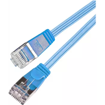 Wirewin Triotronik Cat6 U/FTP Slim Ethernet Patch Cable 1m Blue PKW-STP-SLIM-KAT6 1.0 BL