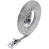 Wirewin Triotronik Cat6 U/FTP Slim Ethernet Patch Cable, 3m, RJ-45 Male to Male, Grey PKW-STP-SLIM-KAT6 3.0