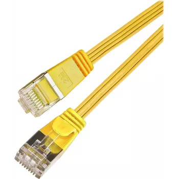 Wirewin Triotronik Cat6 U/FTP Slim Patch Cable 5m Yellow PKW-STP-SLIM-KAT6 5.0 GE