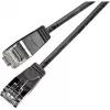 Wirewin Triotronik PKW-LIGHT-STP-K6 0.15 SW Cat6 Shielded Patch Cable, RJ45 Male to RJ45 Male, 0.15m, Black