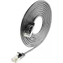 Wirewin Triotronik PKW-LIGHT-STP-K6 0.15 SW Cat6 Shielded Patch Cable, RJ45 Male to RJ45 Male, 0.15m, Black