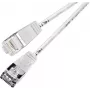 Wirewin Triotronik PKW-LIGHT-STP-K6 2.0 WS Cat6 Shielded Patch Cable, 2m, White