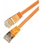 Wirewin Triotronik PKW-STP-SLIM-KAT6 0.5 OR Cat6 U/FTP Slim Ethernet Patch Cable, RJ45 Male to Male, 0.5 m, Orange