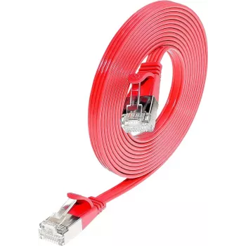 Wirewin Triotronik PKW-STP-SLIM-KAT6 0.5 RT Cat6 U/FTP Slim Ethernet Patch Cable, 0.5m, Black