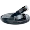 Wirewin Triotronik PKW-STP-SLIM-KAT6 5.0 SW Cat6 U/FTP Slim Ethernet Patch Cable, RJ45 Male to Male, 5m, Black