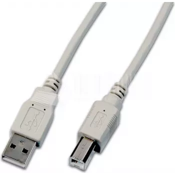 Wirewin USB 2.0 A to B Cable 1.5m Grey USB A-B MM 1.5 GR