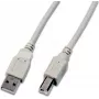Wirewin USB 2.0 A to B Cable 1.8m Grey USB A-B MM 1.8 GR