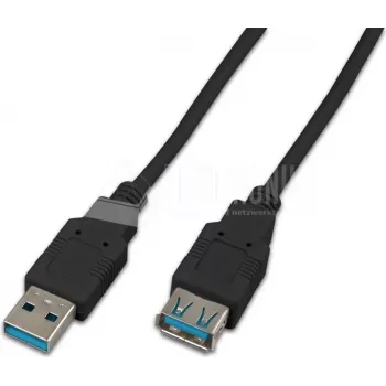 Wirewin USB 3.0 A-A Male to Female Extension Cable 1.8 m Black USB 3.0 A-A MF 1.8 SW