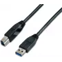Wirewin USB 3.0 A-B Male to Male Cable 3m Black USB 3.0 A-B MM 1.0 SW