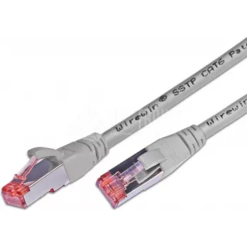 Wirewin CAT6 Patch Cable S/FTP LSOH Grey 6m RJ45 (PKW-PIMF-KAT6 6.0)
