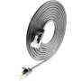 Wirewin Light Patch Cable Round U/FTP Cat 6a Black 1.5m Slim Flexible Shielded PoE PKW-LIGHT-STP-K6A 1.5 SW